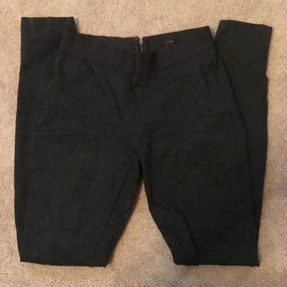 J.Crew charcoal leggings. 00R